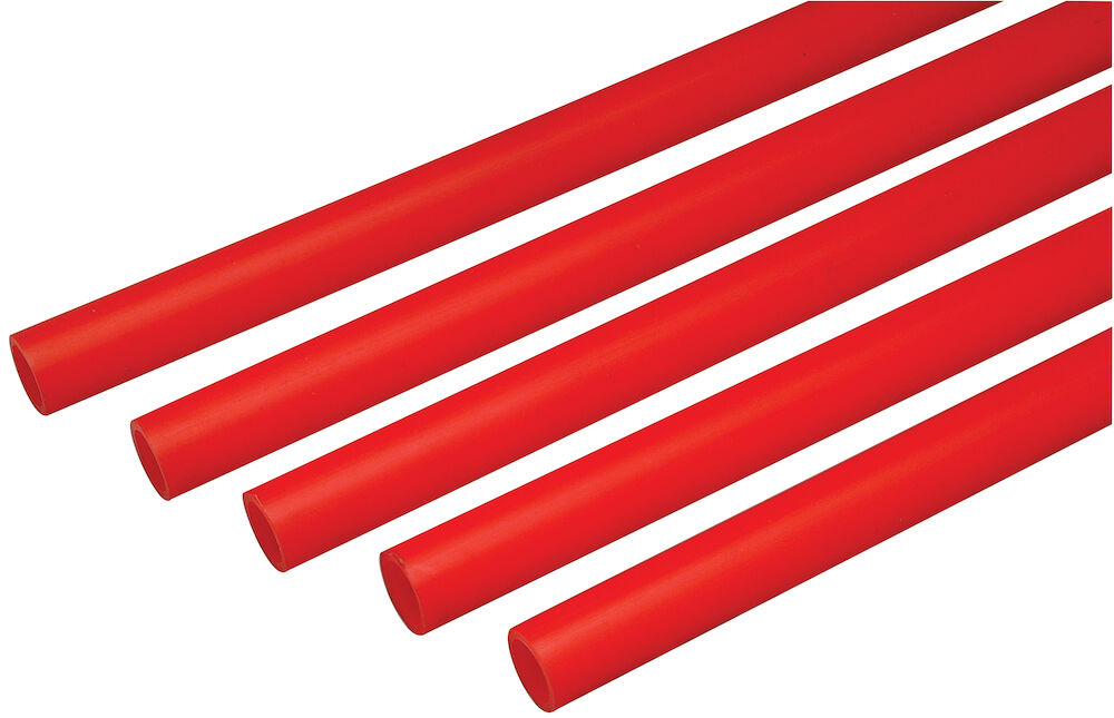 ZURN #Q3PS20XRED - 1/2 X 20ft (6.1M) H/C RED PEX PIPING - STRAIGHT LENGTH