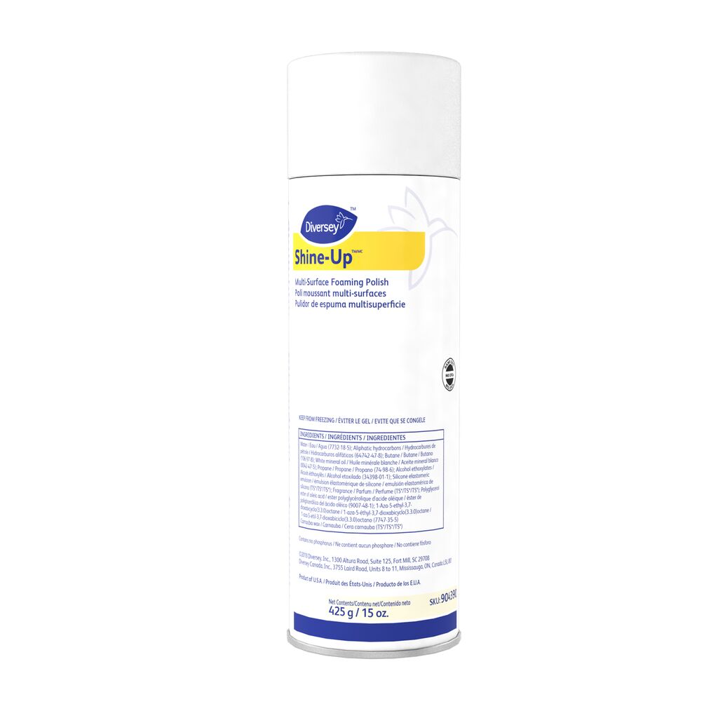Shine-UpTM/MC Multi-Surface Foaming Polish, 15oz, 12/CT - Multi-Surface Foaming Polish