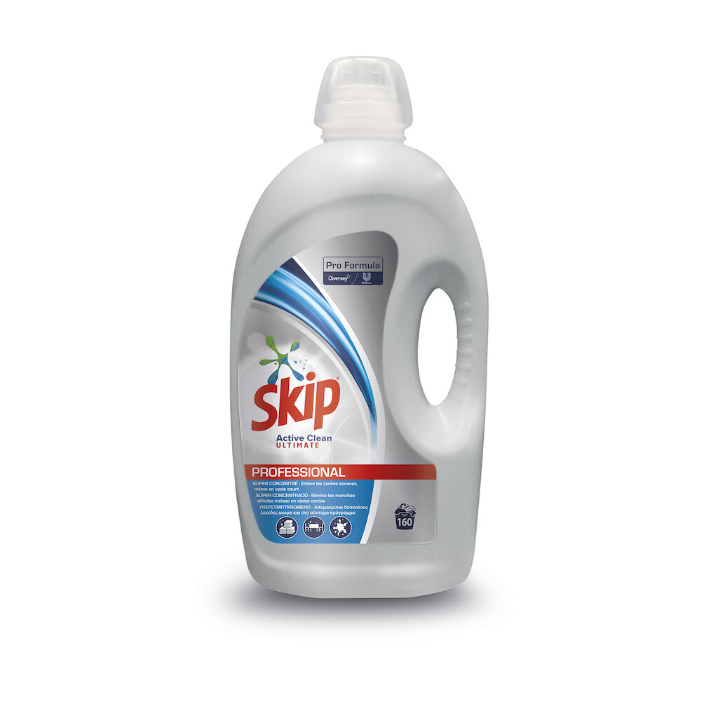 Skip Professionnel Ultimate Active Clean Petit et puissant 160 lavages 2x4.32L - Lessives super concentrée