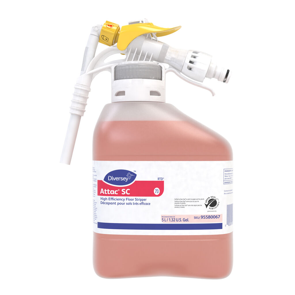 Attac® SC High Efficiency Floor Stripper 73, 5L - High Efficiency Floor Stripper