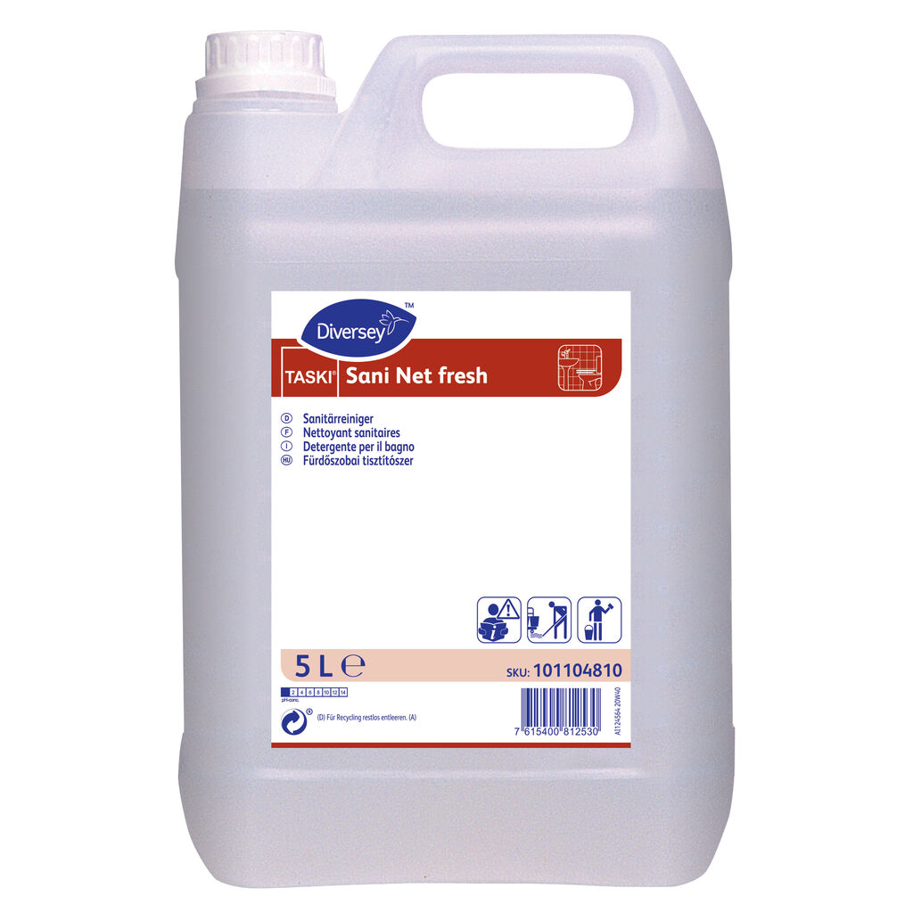 TASKI Sani Net fresh 2x5L - Détergent détartrant pour sanitaires