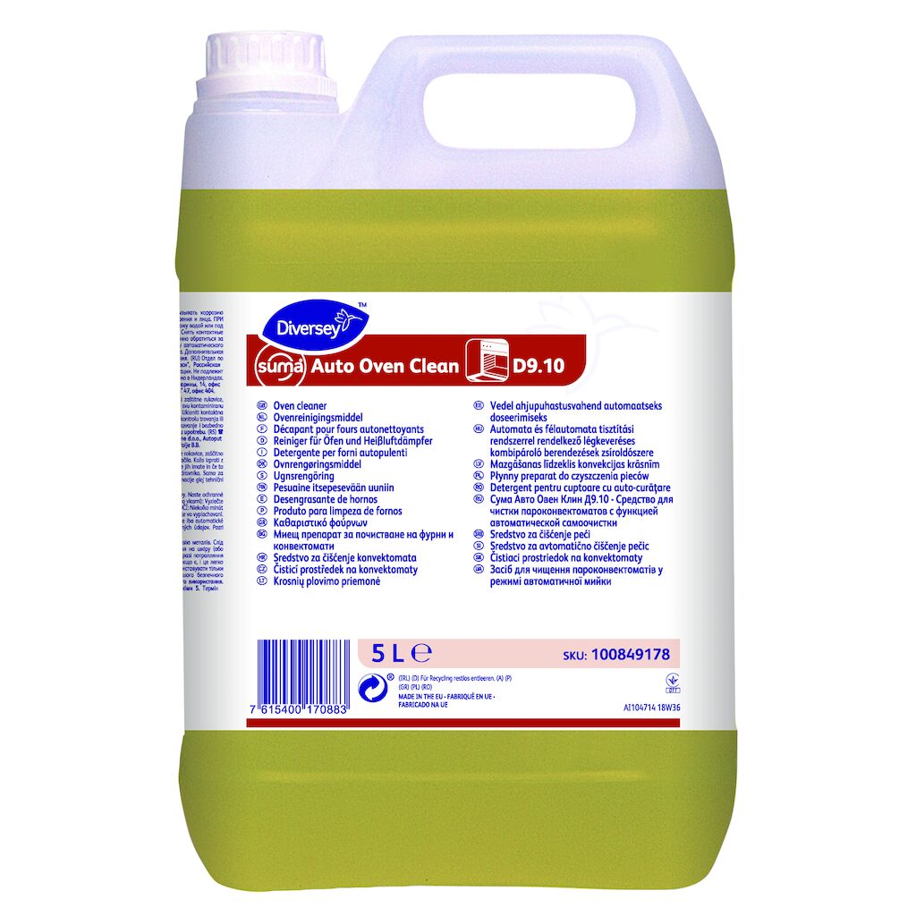 Suma Auto Oven Clean D9.10 2x5L - Detergent pentru cuptoare cu auto-curăţare