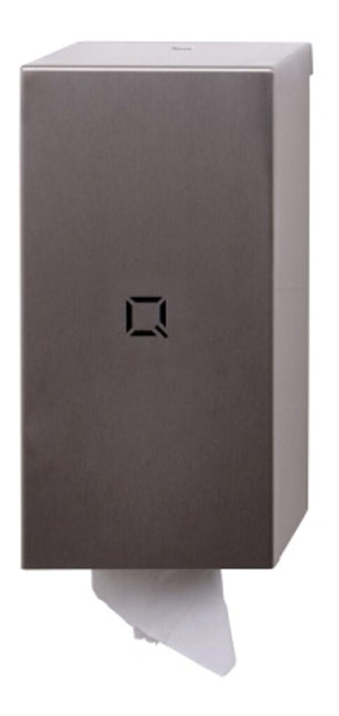 Qbic distributeur essuie-tout Mini 1pc - Distributeur de rouleaux de cuisine en acier inoxydable mini