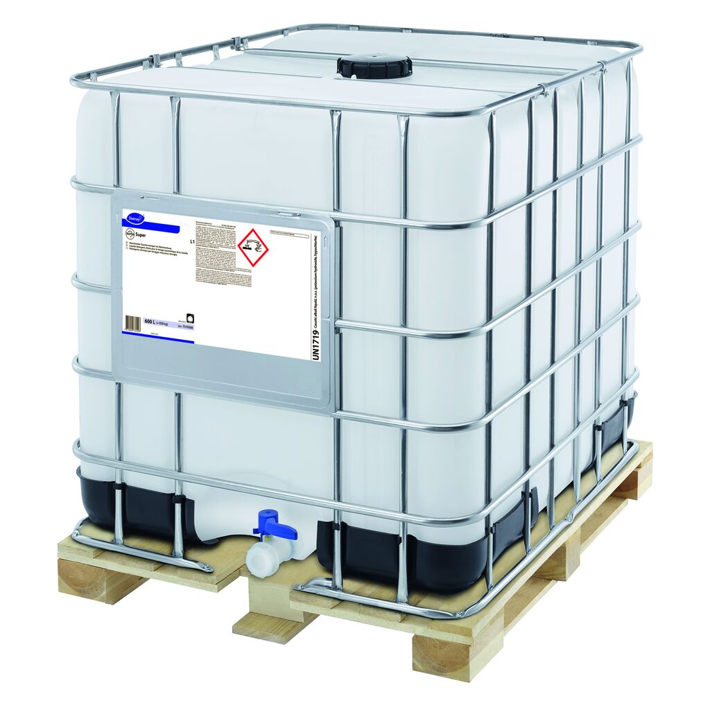 Suma Super L1 600L - Detergente clorinato per lavaggio meccanico stoviglie, per acque morbide
