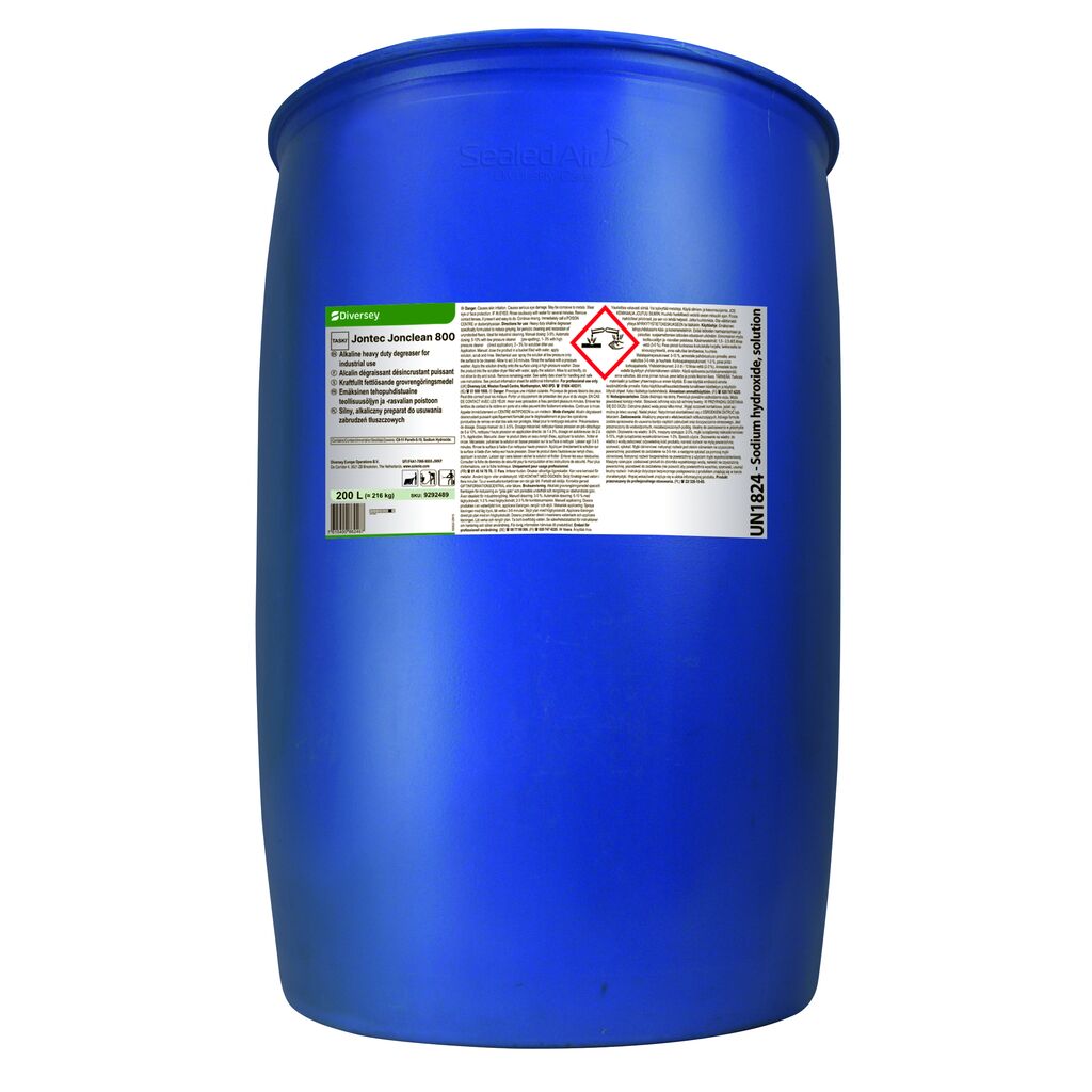 TASKI Jontec Jonclean 800 200L - Alcalin dégraissant désincrustant puissant