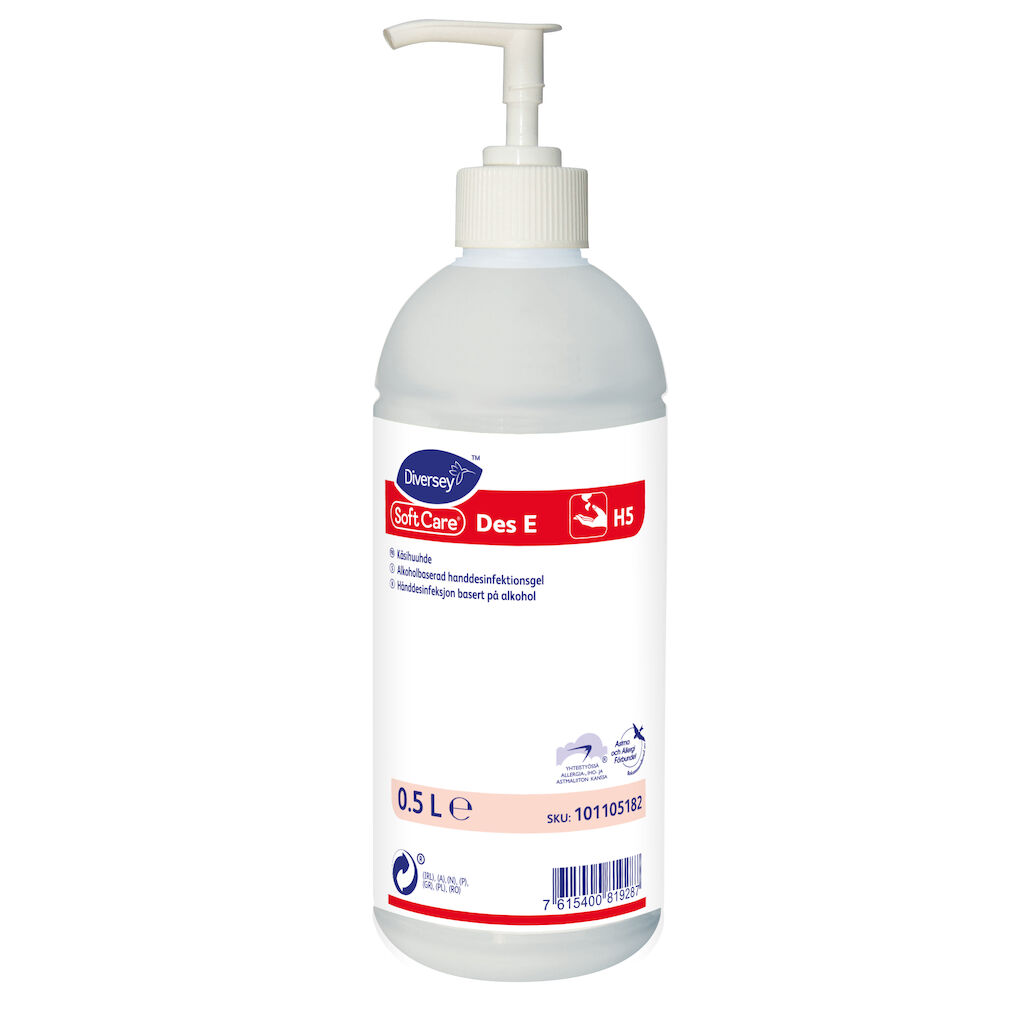 Soft Care Des E H5 10x0.5L - Käsihuuhde