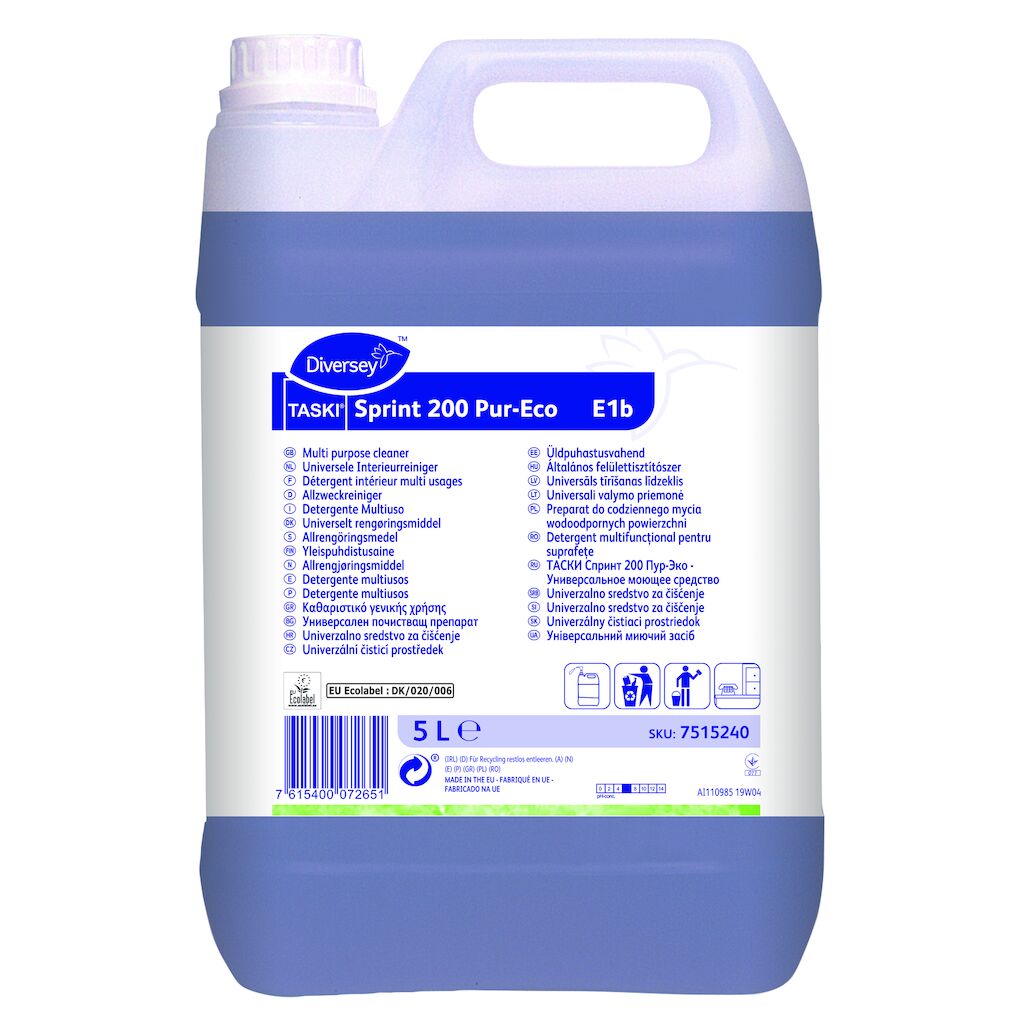 TASKI Sprint 200 Pur-Eco E1b 2x5L - Yleispuhdistusaine