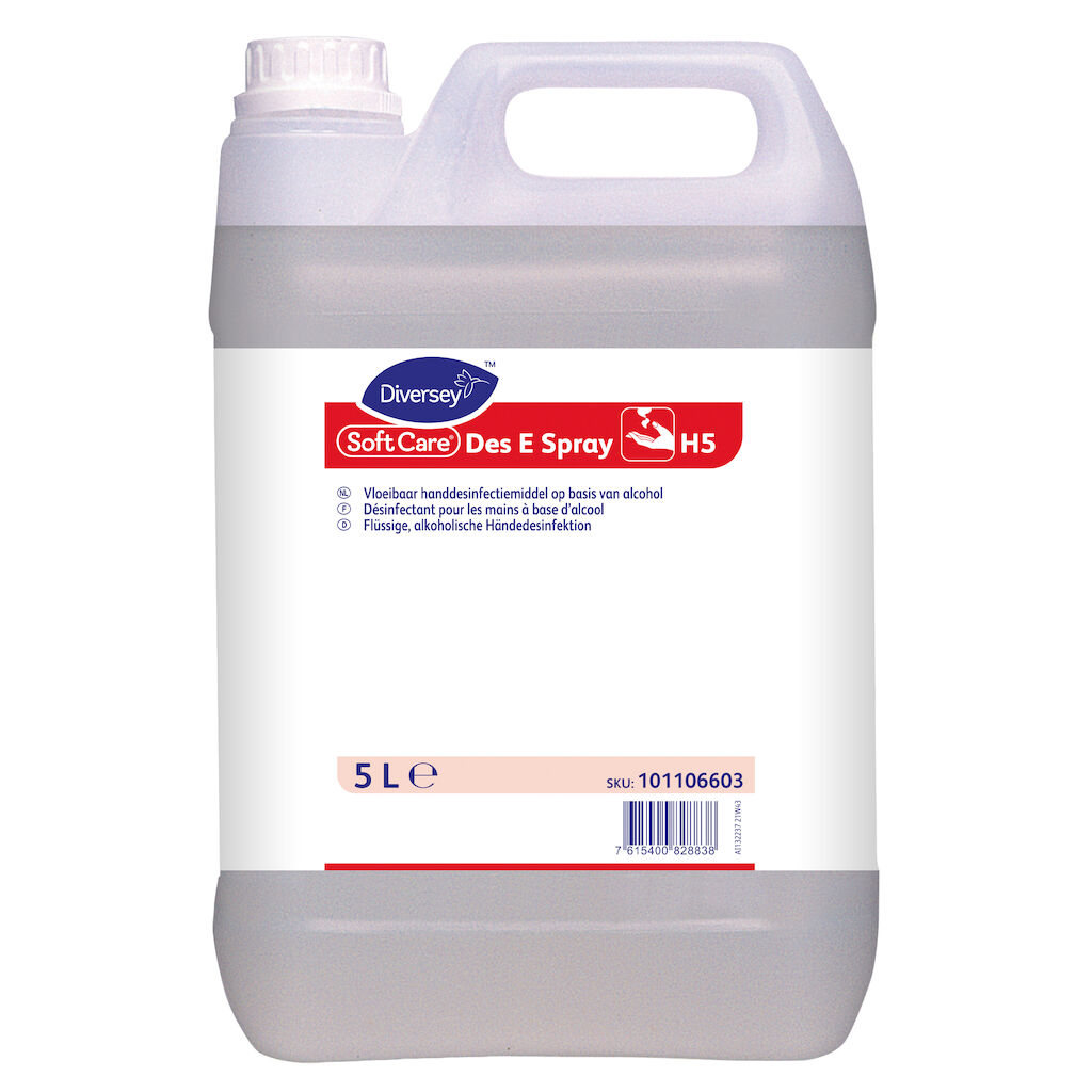 Soft Care Des E Spray H5 2x5L - Handdesinfectiemiddel