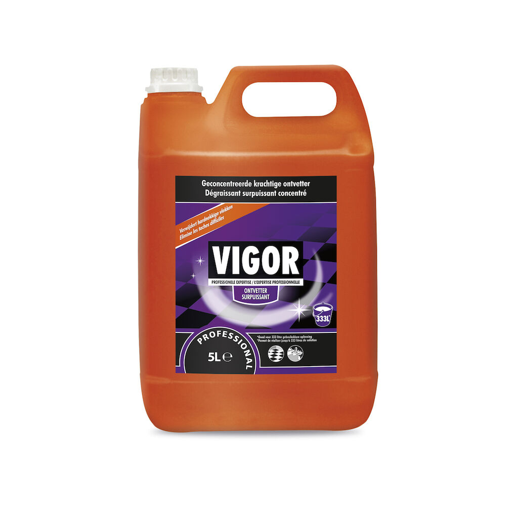 Vigor Ontvetter 2x5L - Geconcentreerde krachtige ontvetter