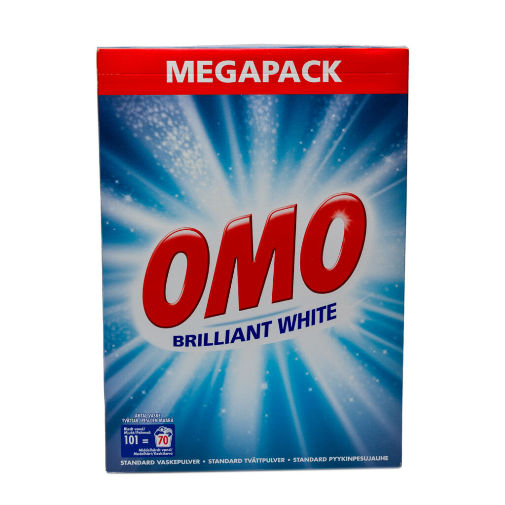 Omo Standard Regular 4.9kg - Vaskepulver til det hvide og lyse vasketøj