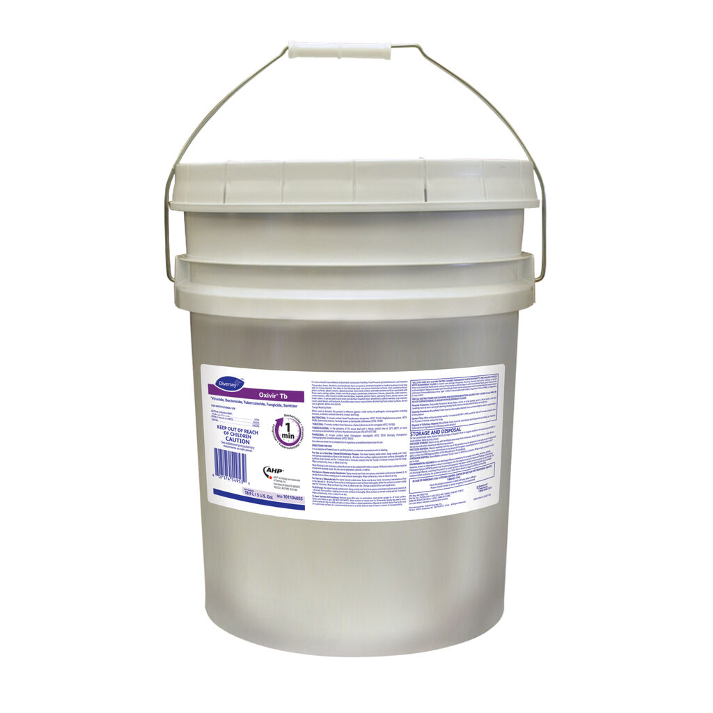 Oxivir® Tb, 5gal - *Virucide, Bactericide, Tuberculocide, Fungicide, Sanitizer