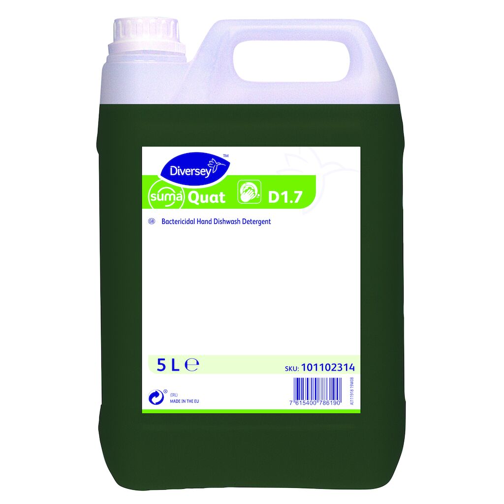 Suma Quat D1.7 2x5L - Bactericidal hand dishwashing liquid