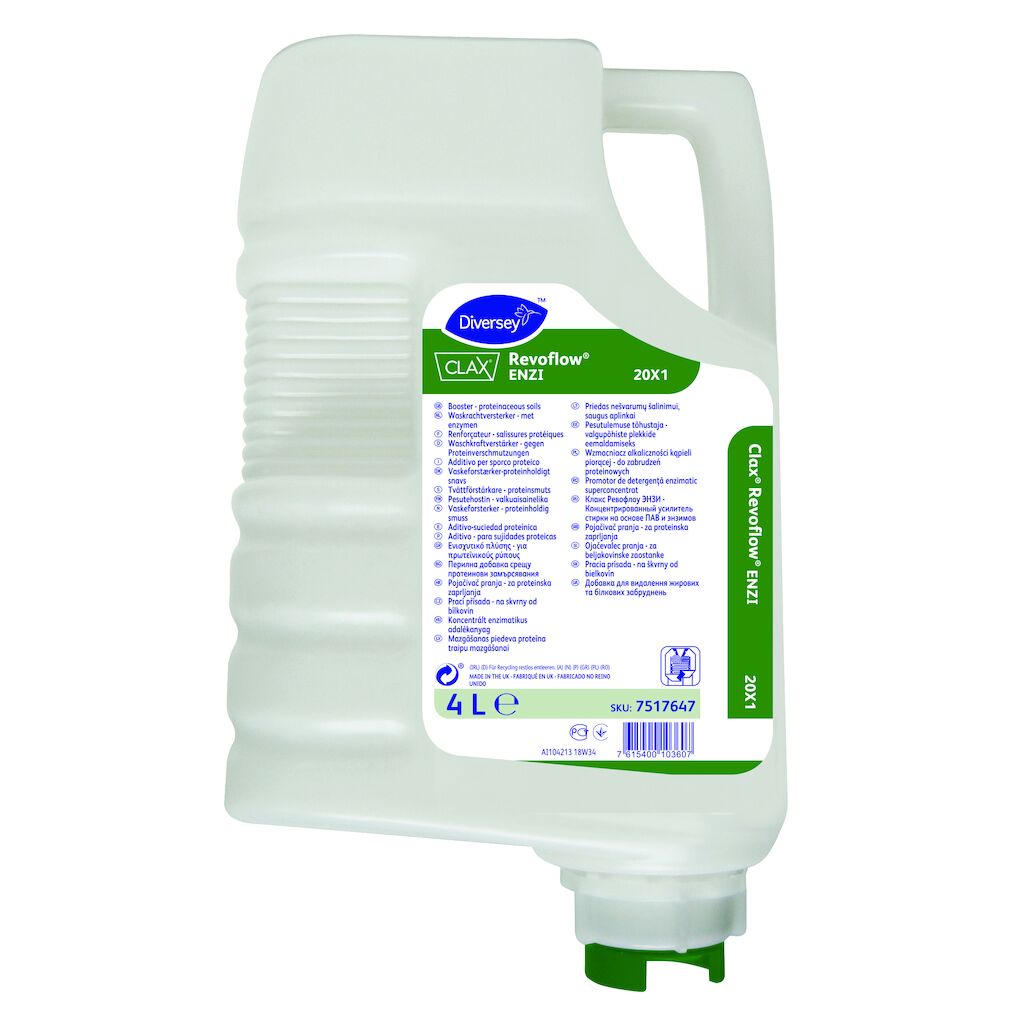 Clax Revoflow ENZI 20X1 3x4L - Tekstiilien pesutehostin