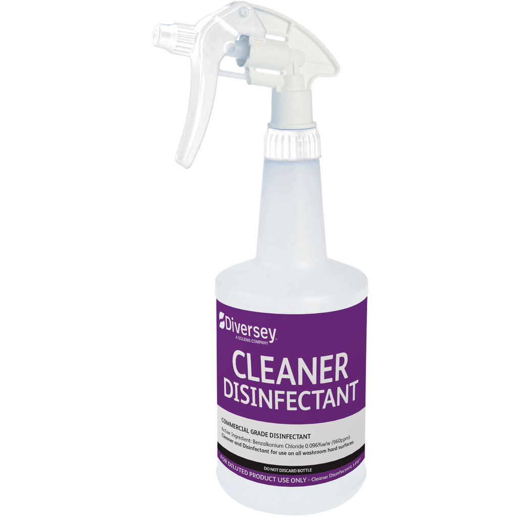 Bottle Kit  - Spray -  750ml-Cleaner Disinfectant J-Fill 1ea