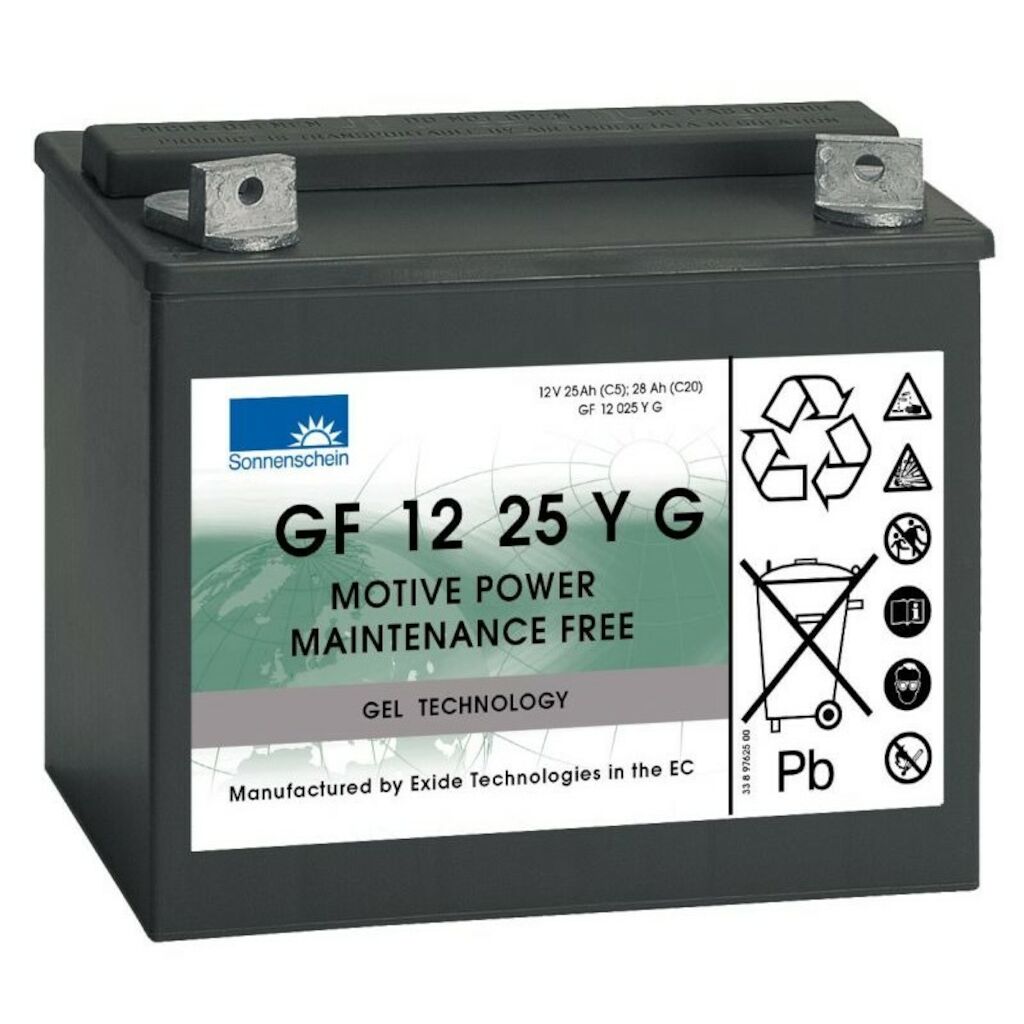 Onderhoudsvrije tractiebatterijen 1st - 12V / 25Ah