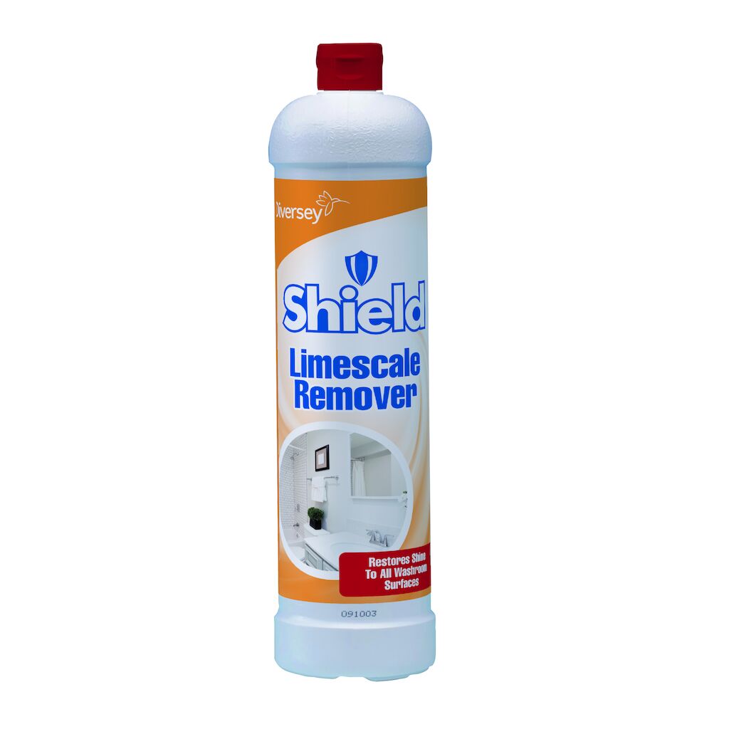Shield Limescale remover 12x1L - Heavy duty limescale remover for washrooms