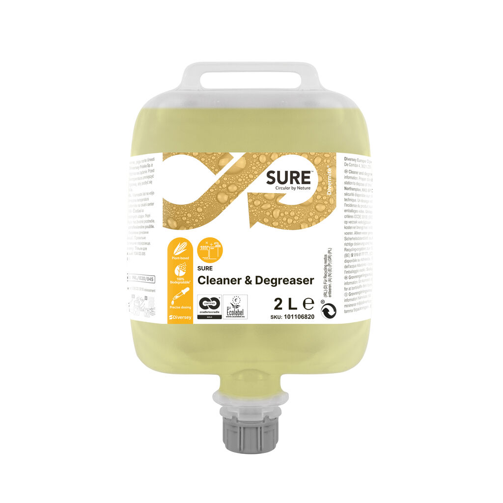 SURE Cleaner & Degreaser DVM 3x2L