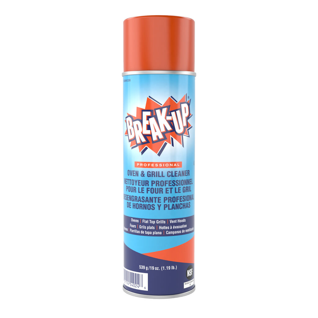 Break-Up® Professional Oven & Grill Cleaner, 19oz, 6/CT - Nettoyant professionnel pour four et gril