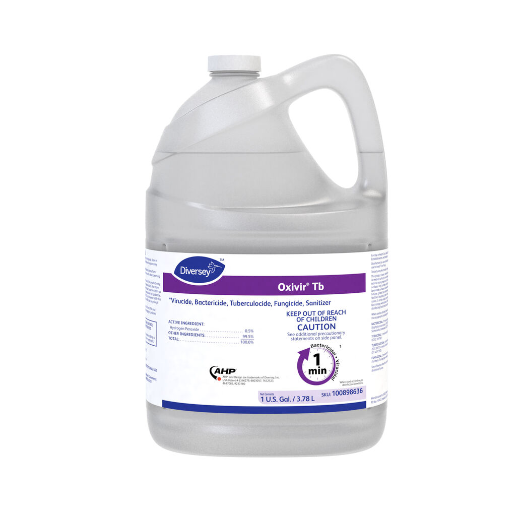 Oxivir® Tb RTU, 1gal, 4/CT - *Virucide, Bactericide, Tuberculocide,Fungicide, Sanitizer