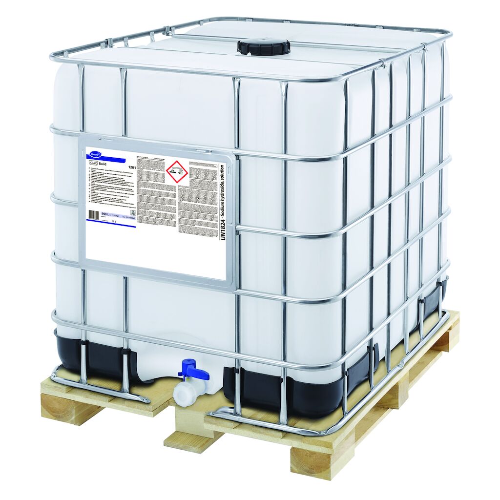 Clax Build 12B1 900L - Aditivo alcalino secuestrante, suciedad grasa y aguas duras