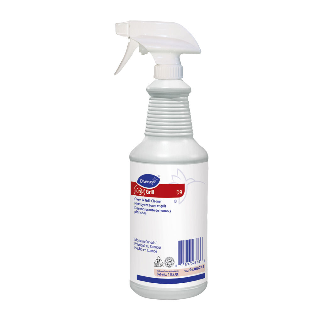 Suma® Grill D9 D9, 32foz, 6/CT - Oven & Grill Cleaner