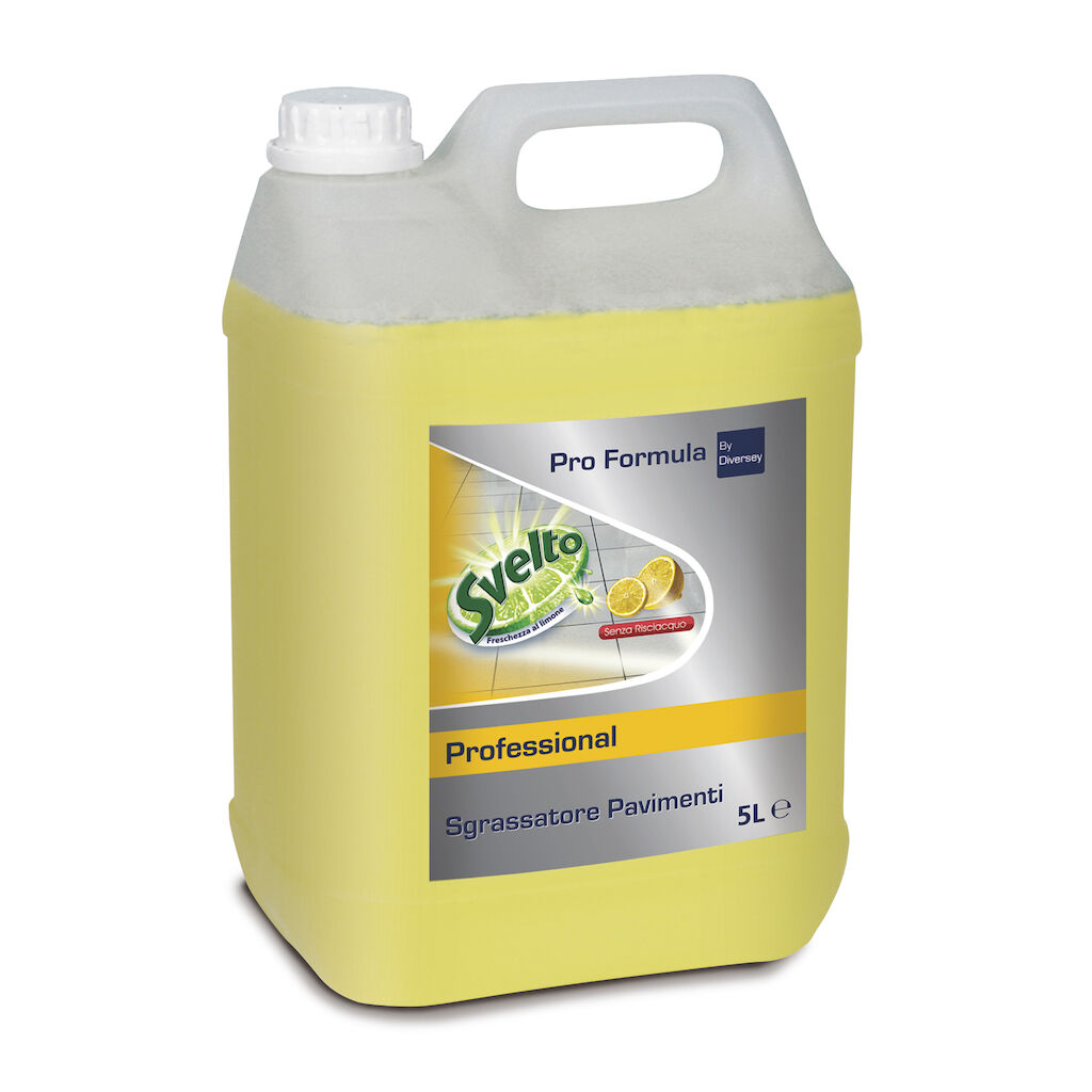 Svelto Sgrassatore Pavimenti 2x5L - Detergente sgrassante per pavimenti senza risciacquo
