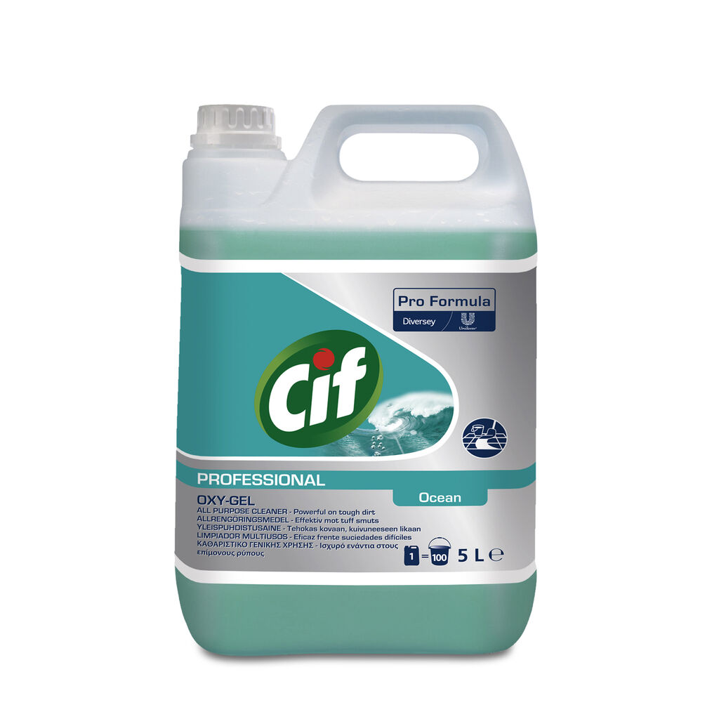 Cif Pro Formula Oxygel Ocean 2x5L - Golv- och allrengöringsmedel