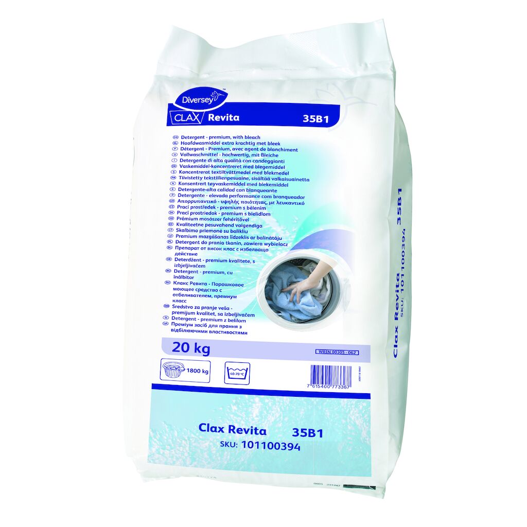 Clax Revita 35B1 20kg - Detergente premium - senza fosfati