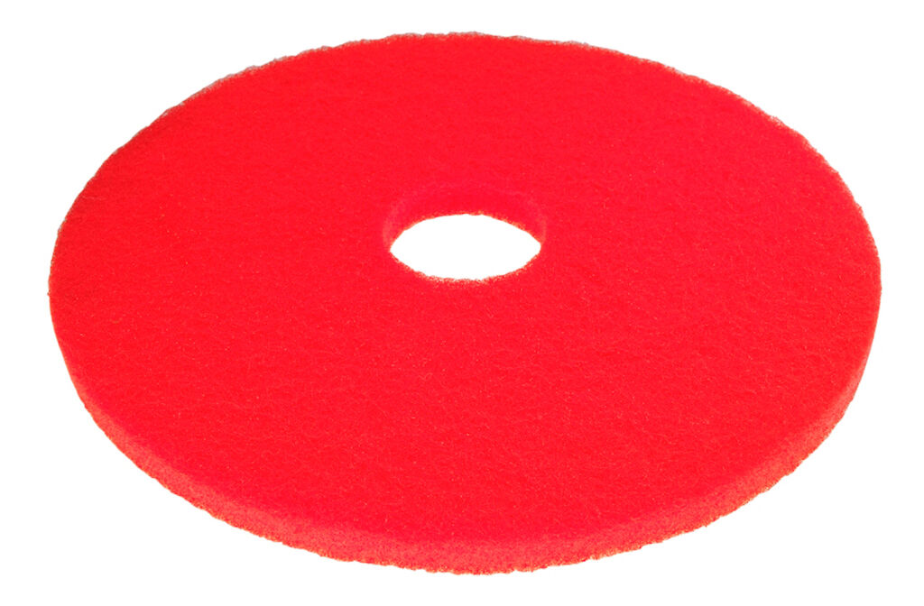 TASKI 3M Pad Rood 5st - 11" / 28 cm - Rood - Pad voor sprayreinigen van behandelde vloeren