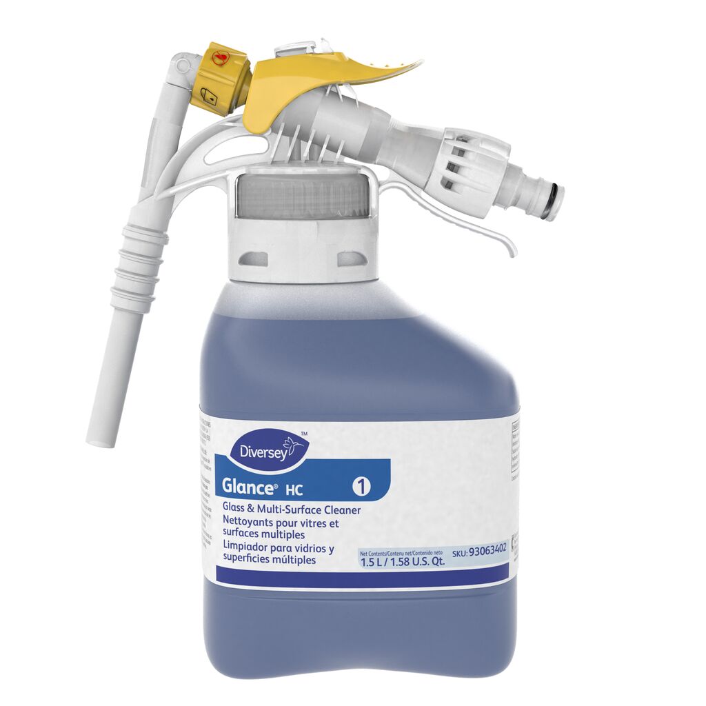 Glance® HC Glass & Multi-Surface Cleaner 1, 1.5L, 2/CT - Glass & Multi-Surface Cleaner