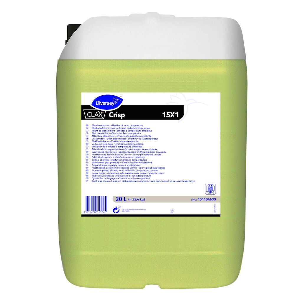 Clax Crisp 15X1 20L - Activador de blanqueo a temperatura ambiente - sistema Clax Polar