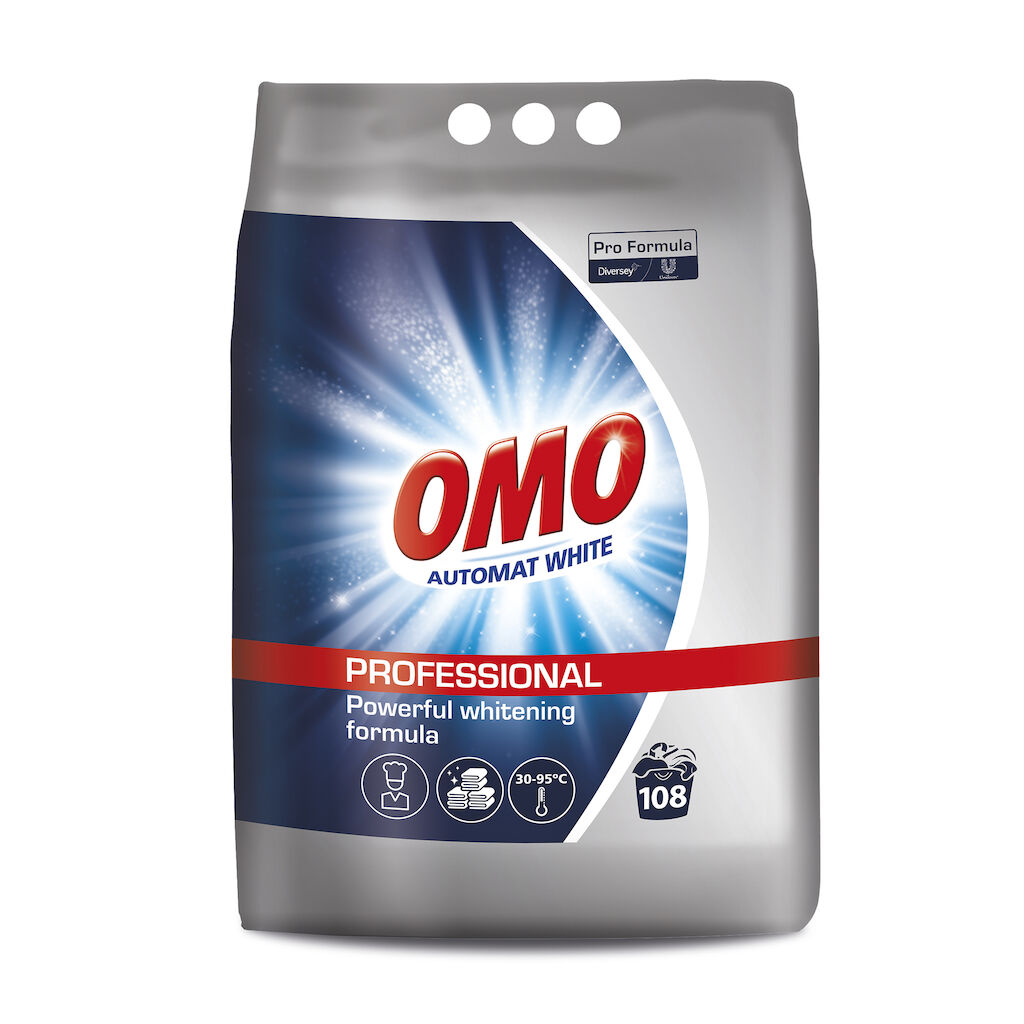 Omo Professional Automat Detergent Pentru Rufe Albe 7kg