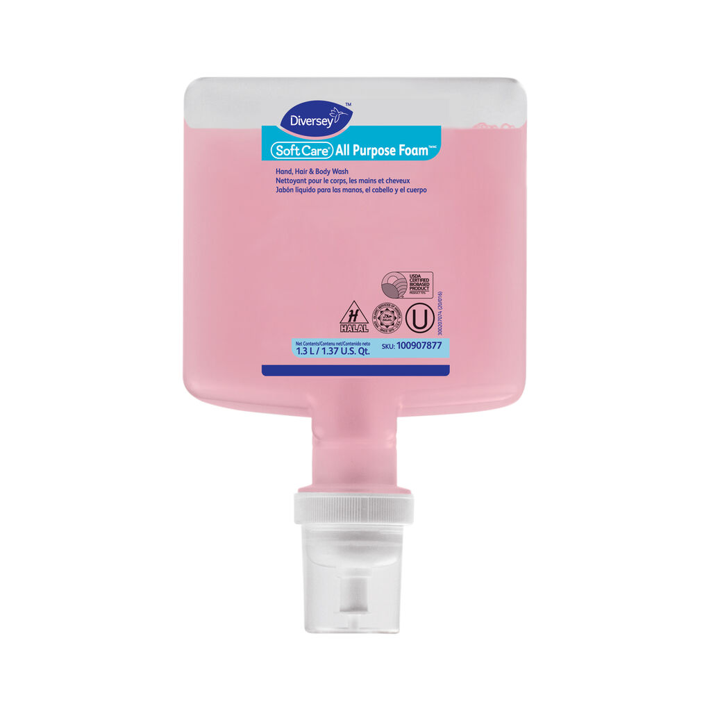 Soft Care®  All Purpose Foam(TM), 1.3L, 6/CT - Hand, Hair & Body Wash