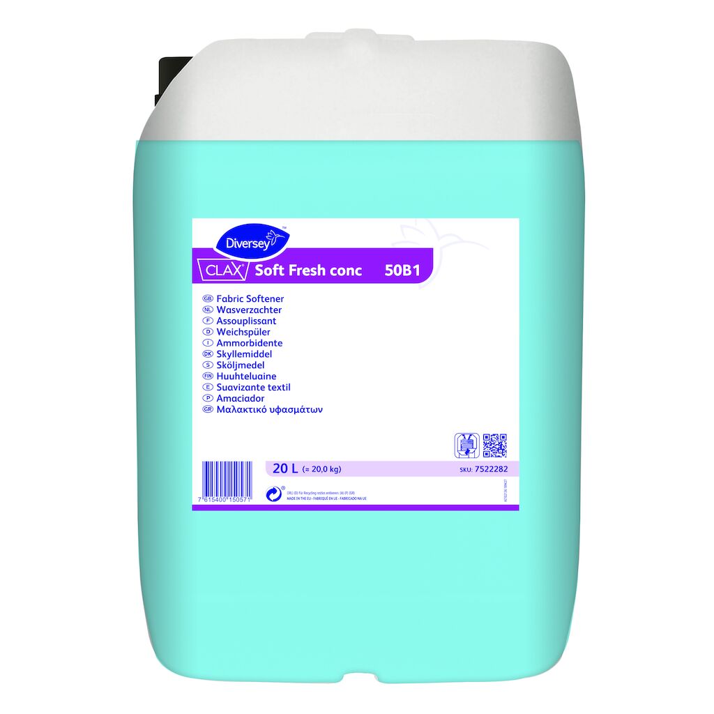 Clax Soft Fresh conc 50B1 20L - Fabric Softener