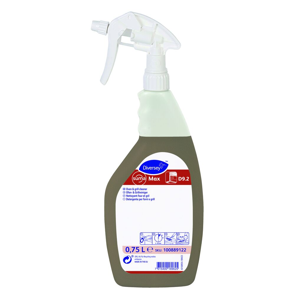 Suma Max D9.2 3x2x0.75L - Detergente per forni e grill