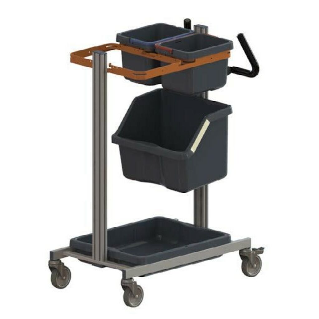 TASKI Nano Trolley Klein 1st - Lichtgewicht, compacte configuratie