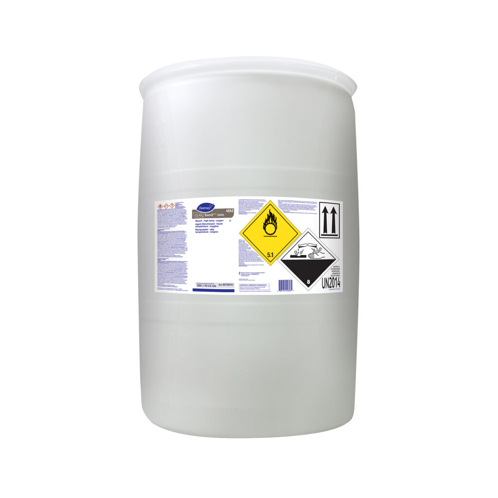 Clax® Sonril conc 40A2 40A2, 55gal - Bleach - high temp - oxygen