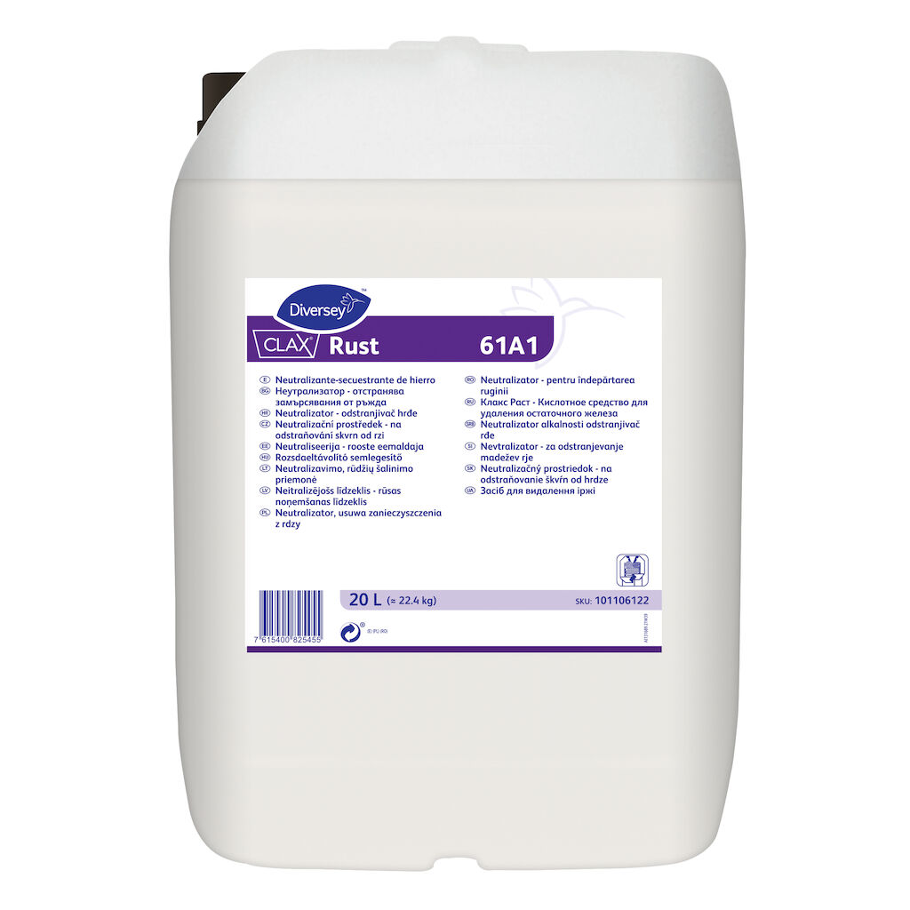 Clax Rust 61A1 20L - Neutralizator - pentru îndepărtarea ruginii