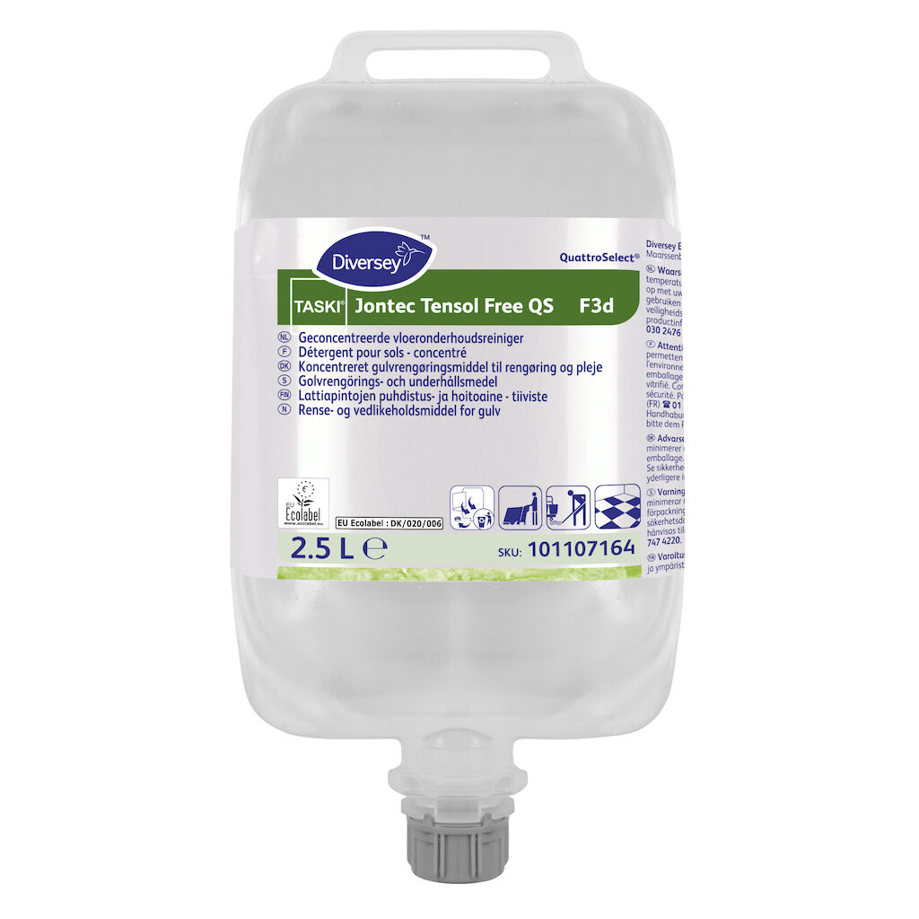 TASKI Jontec Tensol free QS F3d 2x2.5L - Puhdistus- ja hoitoaine