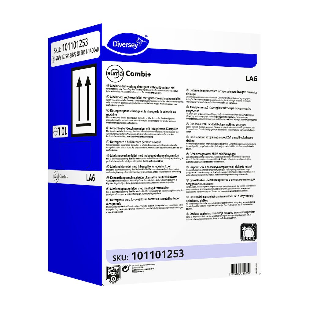 Suma Combi+ LA6 10L - Detergente per lavastoviglie con brillantante integrato