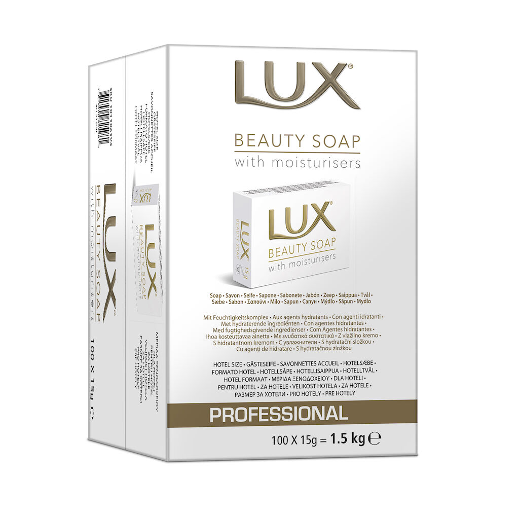 Lux Pro Formula Beauty Soap with Moisturisers 10x100x0.015kg - Fragranced hand wash soap bar