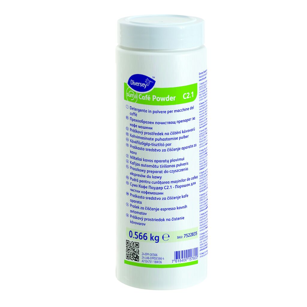 Suma Café Powder C2.1 2x0.566kg - Kávéfőzőgép-tisztító por