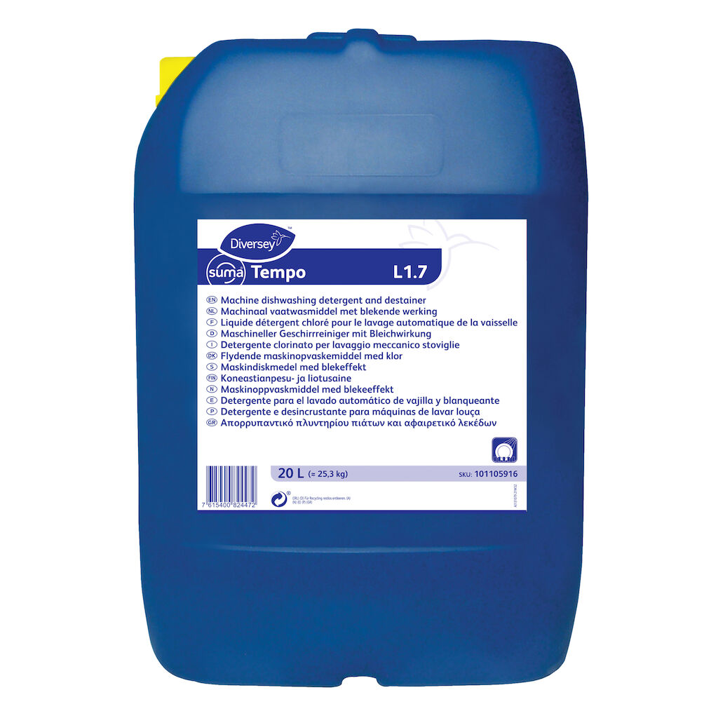 Suma Tempo L1.7 20L - Detergente para lavagem automática de louça – águas macias
