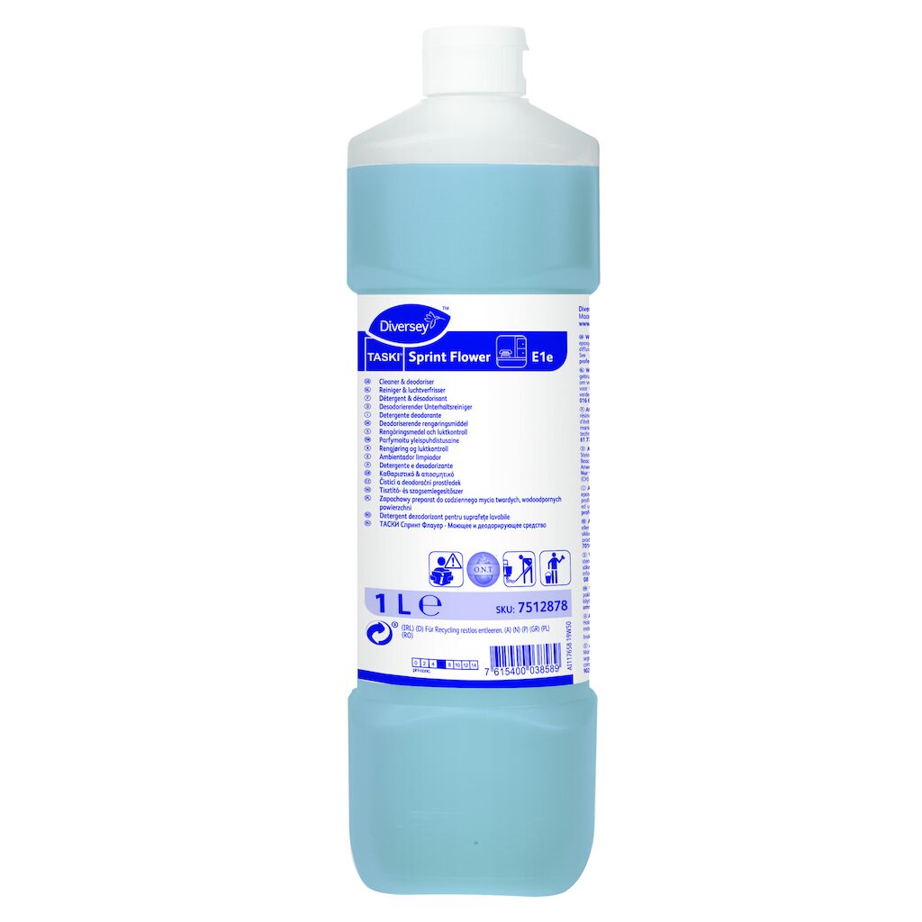 TASKI Sprint Flower 6x1L - Yleis- ja saniteettipuhdistusaine