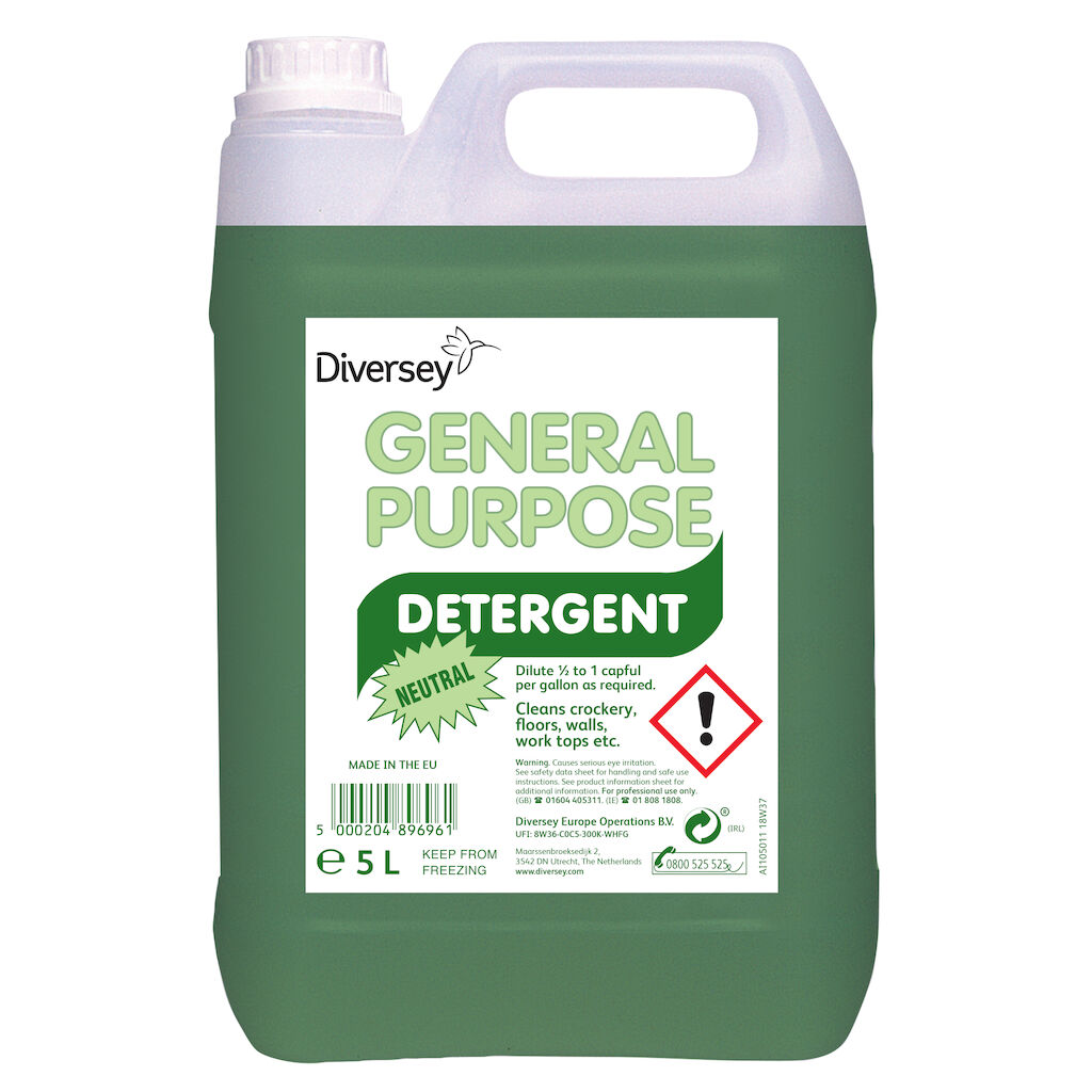 General Purpose Detergent 2x5L - Multi-purpose neutral detergent
