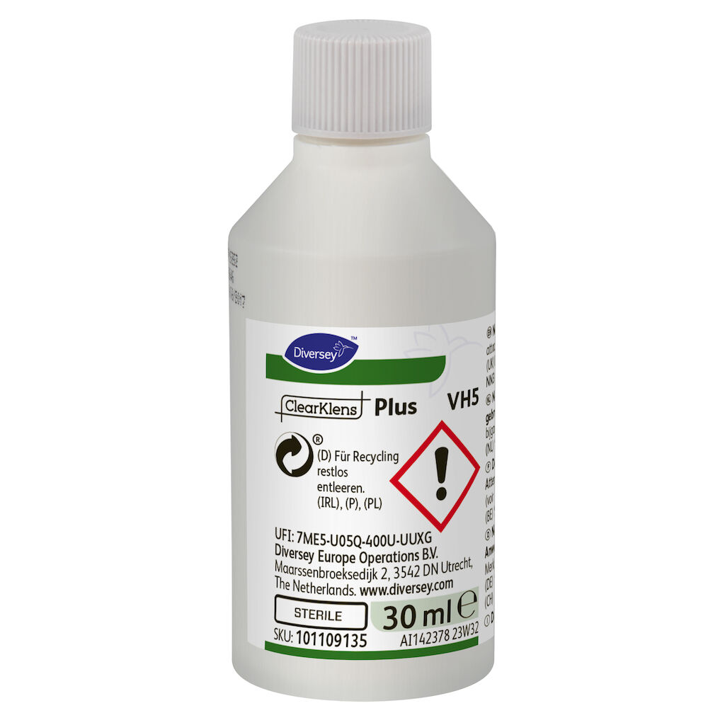 ClearKlens Plus VH5 100x0.03L - Neutraal reinigingsmiddel voor handmatig gebruik