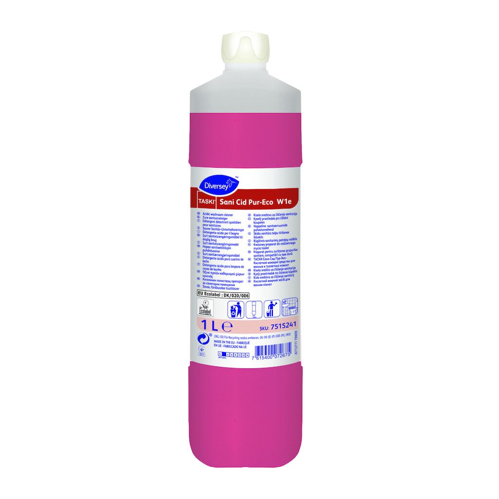 TASKI Sani Cid Pur-Eco W1e 6x1L - Acidic washroom cleaner