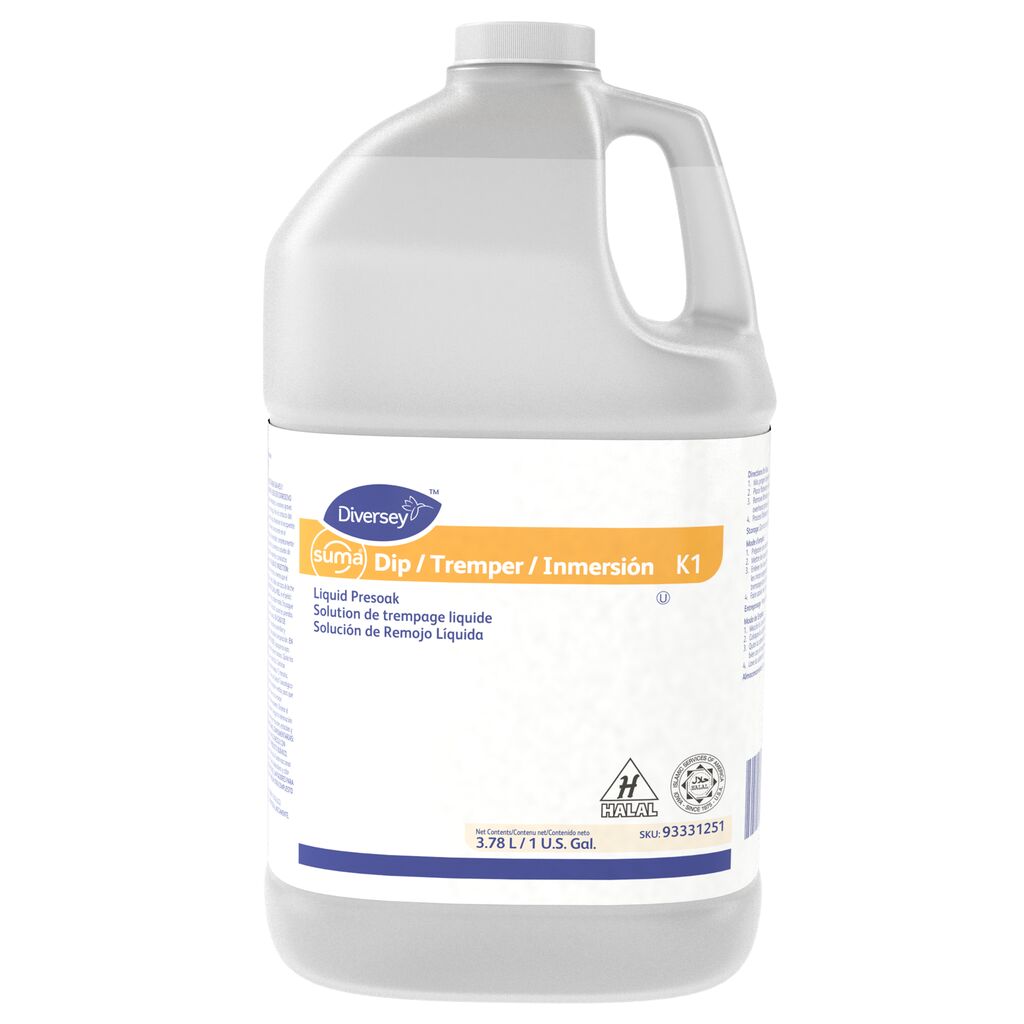 Suma® Dip K1 K1, 1gal, 4/CT - Liquid Presoak