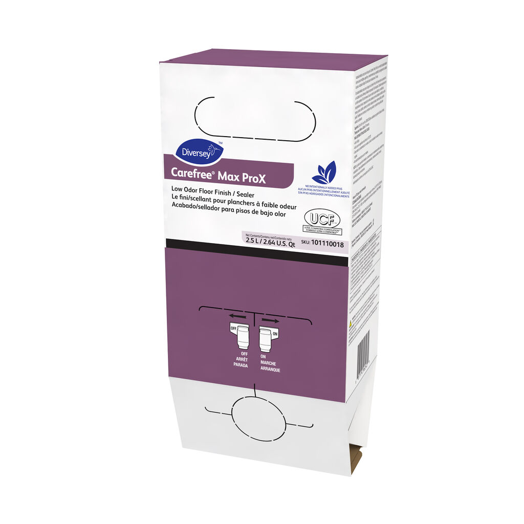 Carefree Max ProX Low Odor Floor Finish Sealer, 2.5L, 6/CT - Low Odor Floor Finish / Sealer