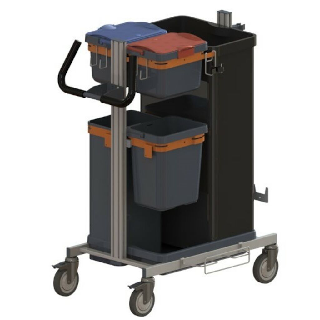 TASKI Nano S 1st - 840x540x1100 - En liten och kompakt städvagn i TASKI Nano sortimentet